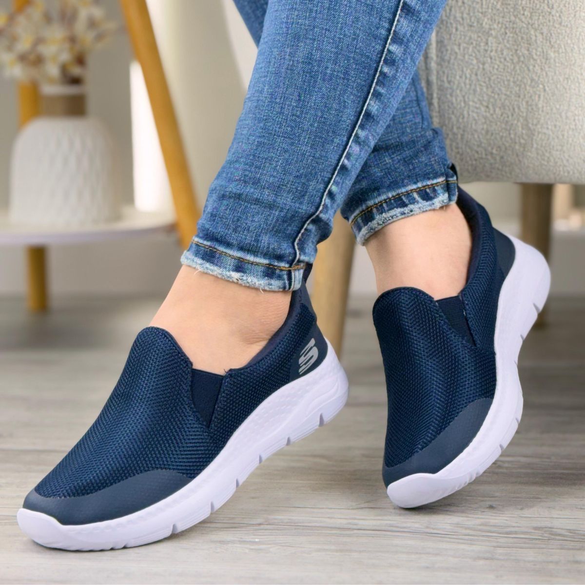 Zapatillas Deportivo Media Malla